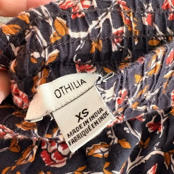 Boho Othilia Anthropologie Galicia Ruffle Tiered Floral Printed Maxi Skirt XS - Picture 2 of 5